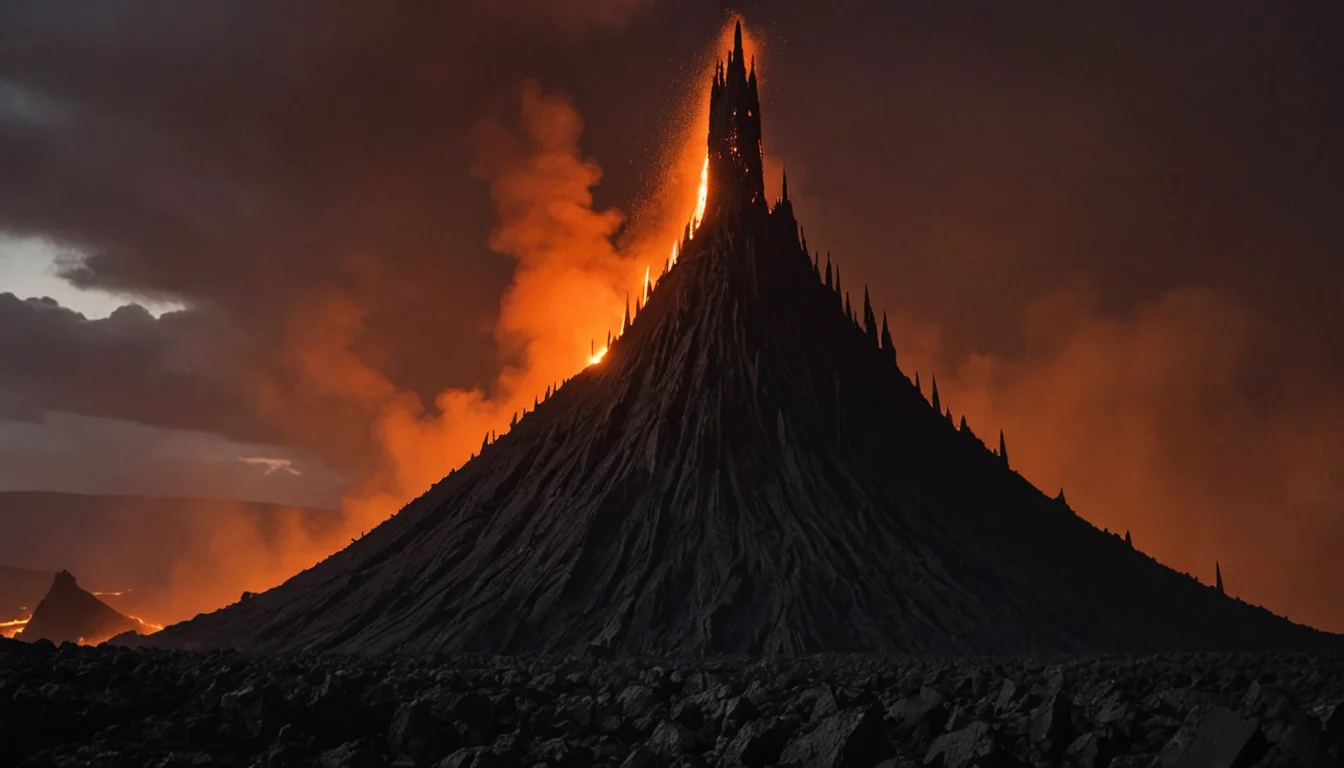 Cinder Spire — SDXL AI prompt