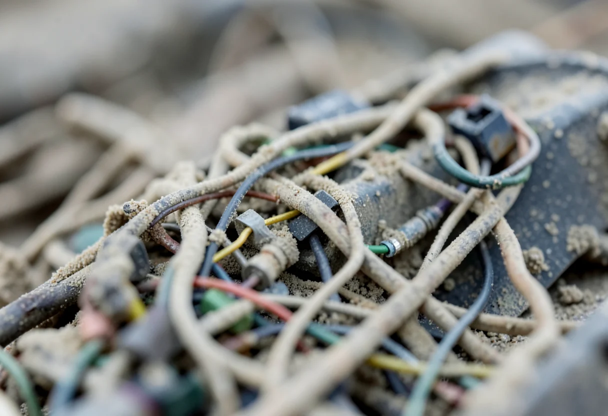 Circuit Ghost — Flux AI prompt
