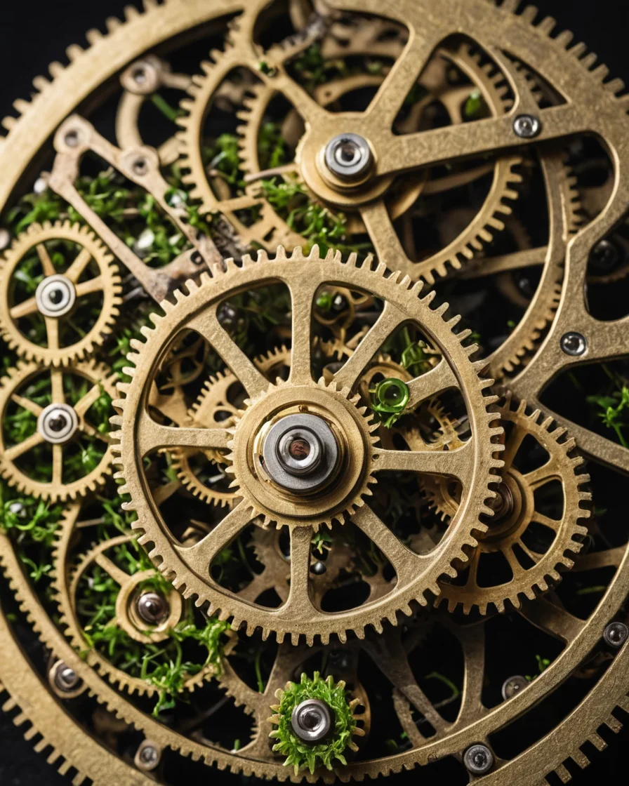 Clockwork Micro-Decay — SDXL AI prompt