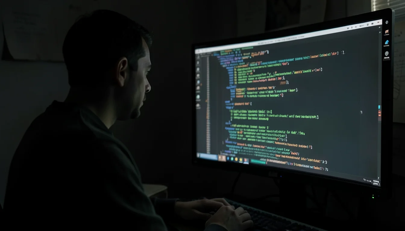 Terminal Focus — Flux AI prompt