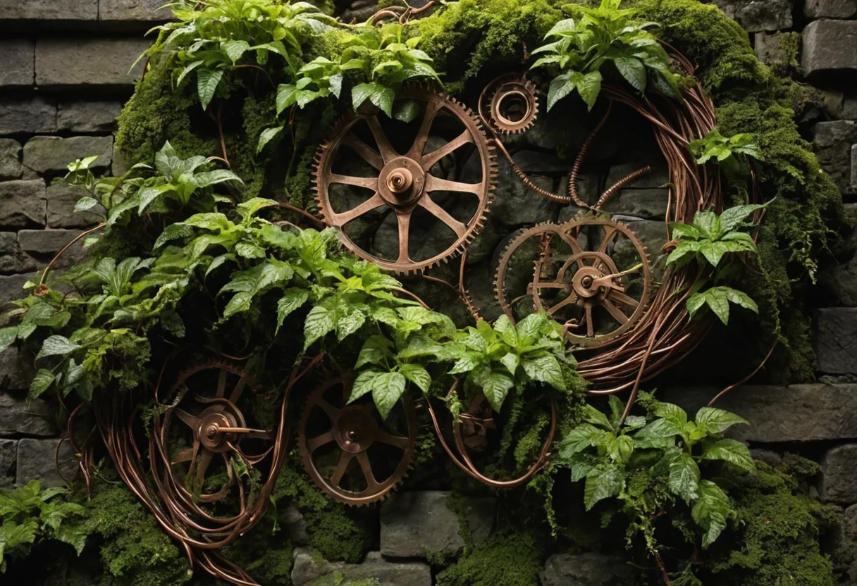 The Clockwork Liana — SDXL AI prompt