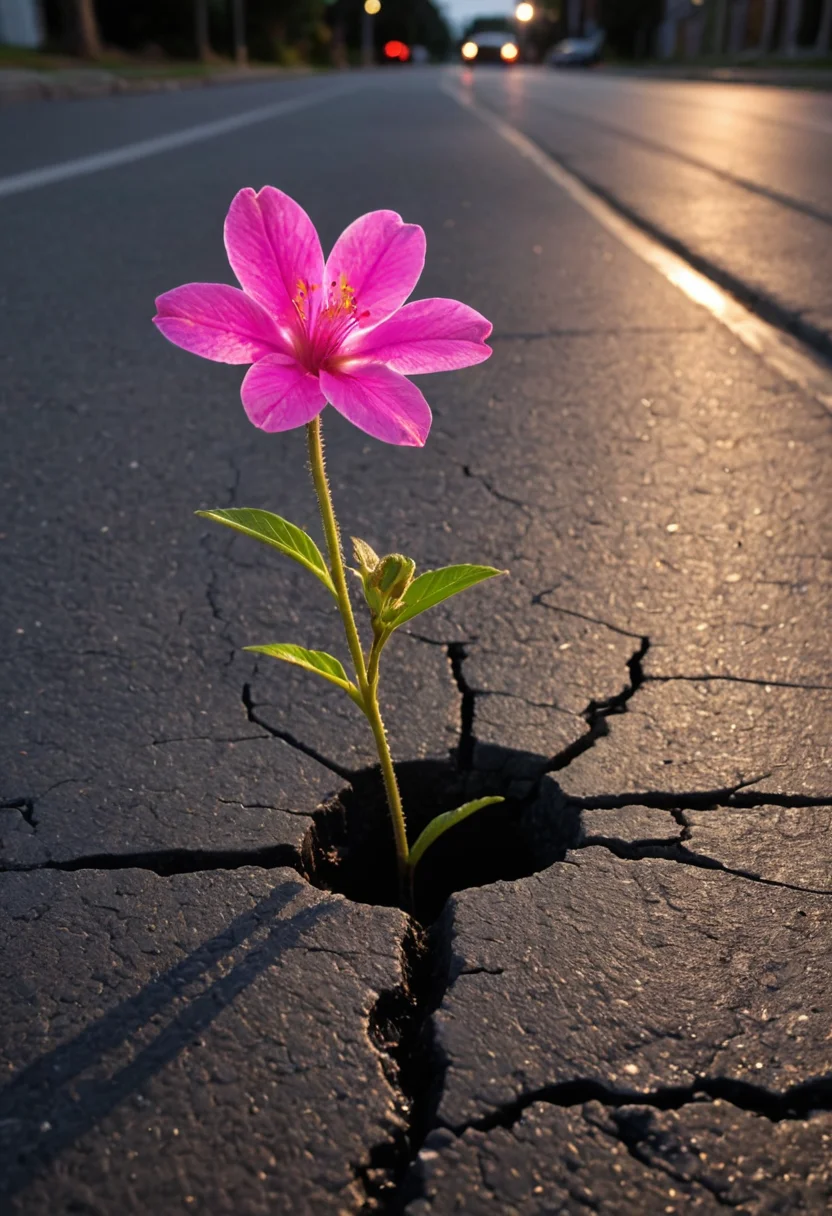 Concrete Bloom — SDXL AI prompt