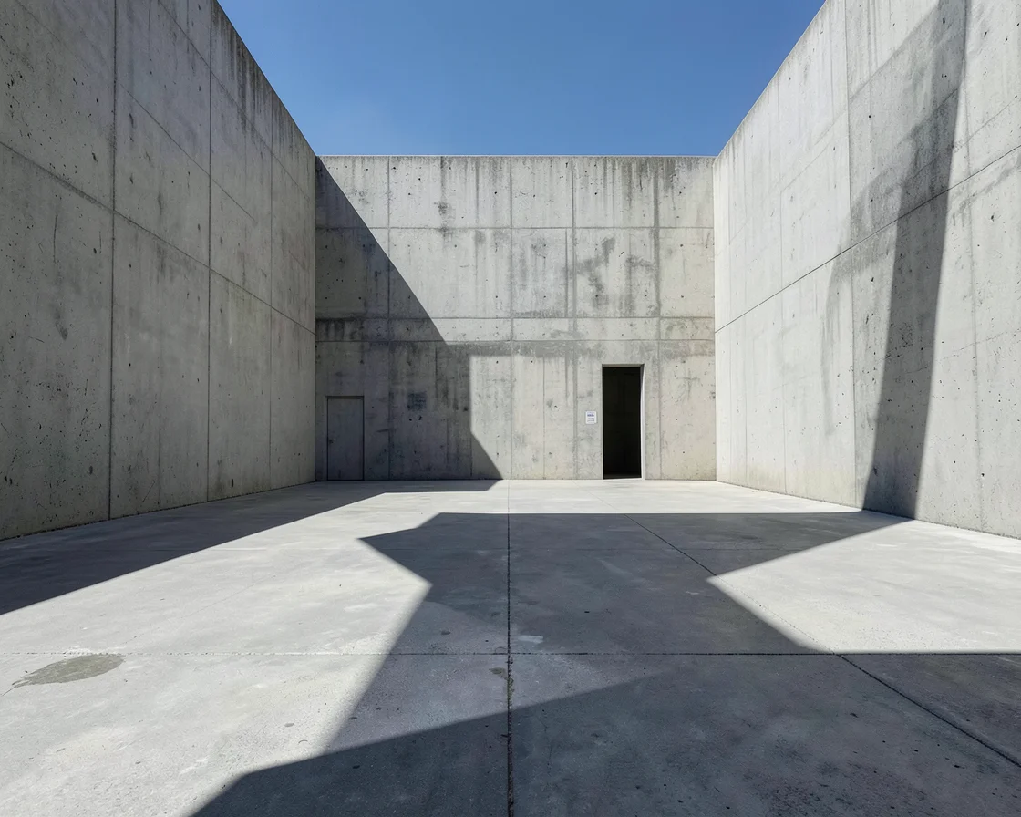 Monochrome Concrete — Flux AI prompt