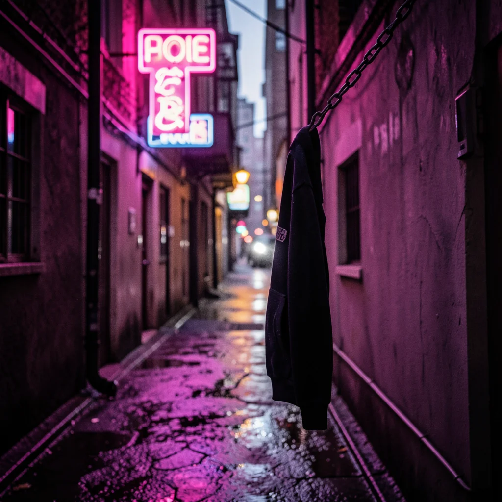 Damp Alley Link — Flux AI prompt