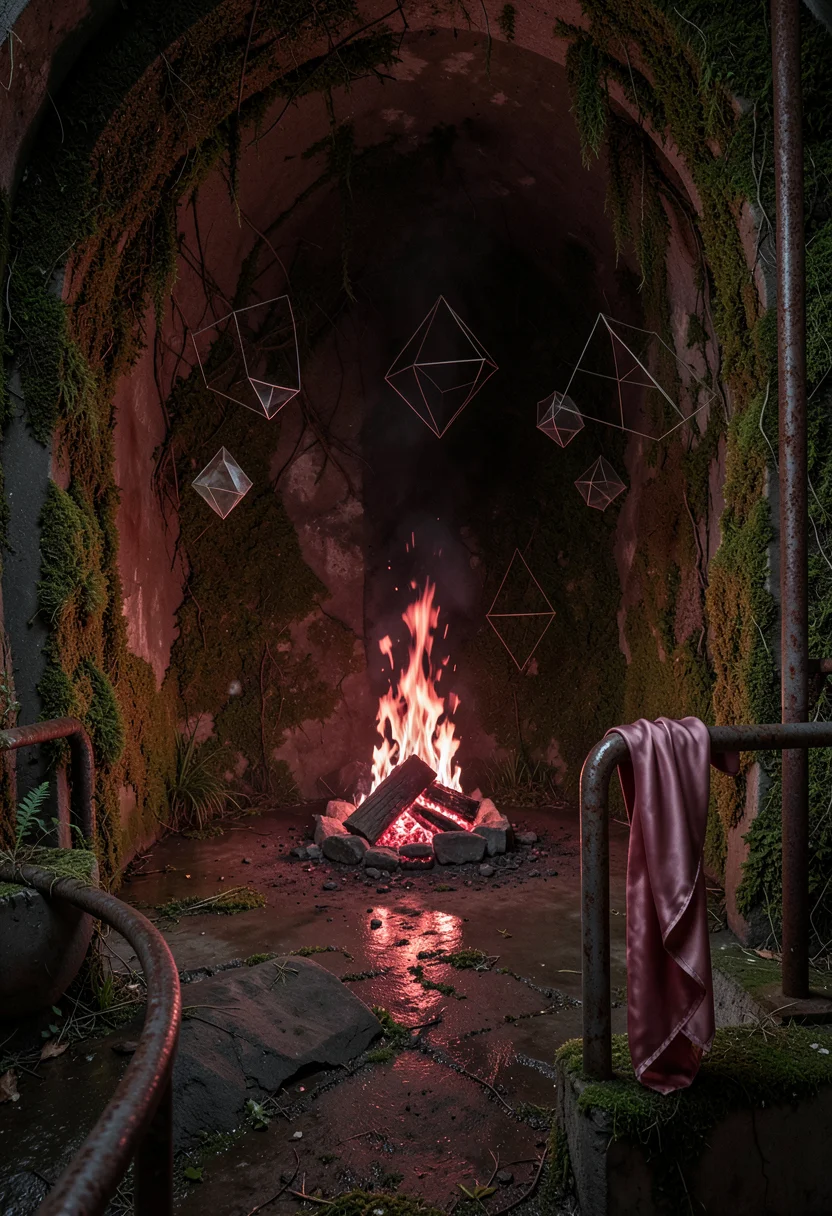 Crimson Hearth Vision — Flux AI prompt
