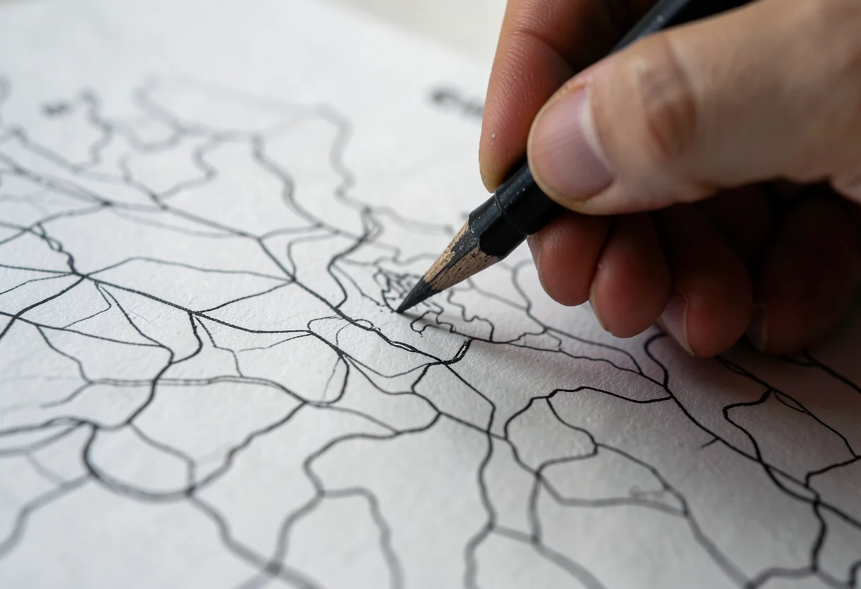 Crisp Topography — Flux AI prompt
