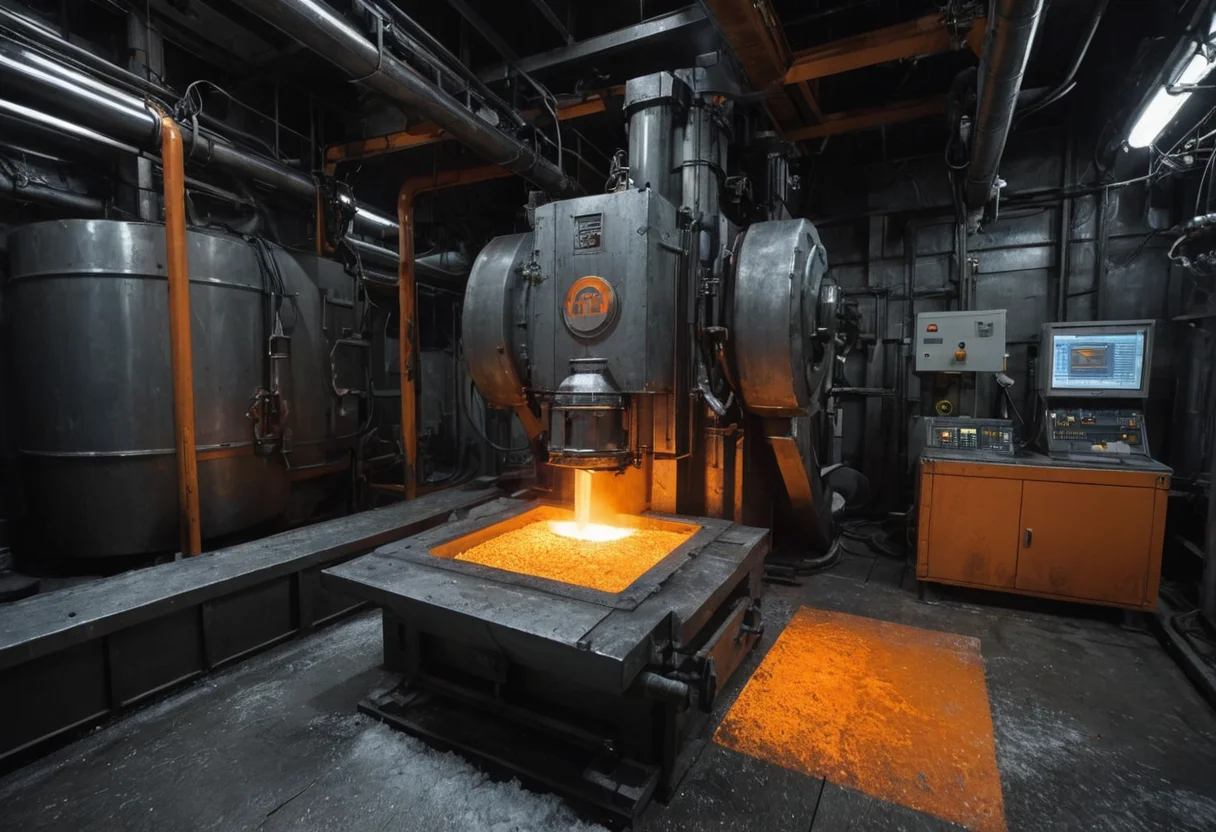 Cryogenic Forge (architecture) — SDXL AI prompt