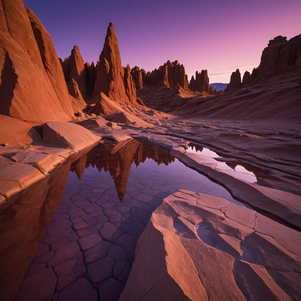 Crystal Desert Bloom — SDXL AI prompt