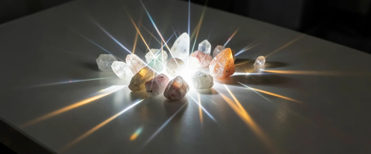 Refraction Geometry — Flux AI prompt
