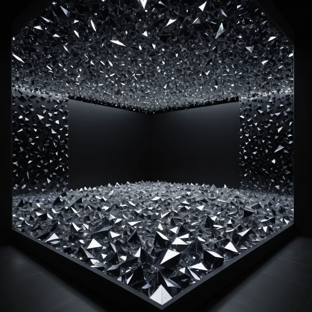 Crystal Void Garden (fantasy) — SDXL AI prompt