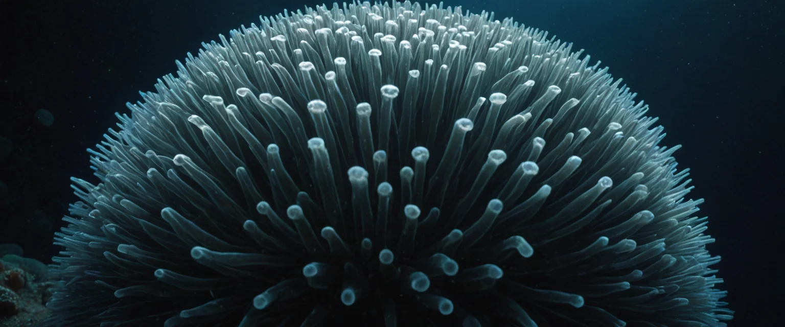 Crystalline Abyssal Trench — SDXL AI prompt