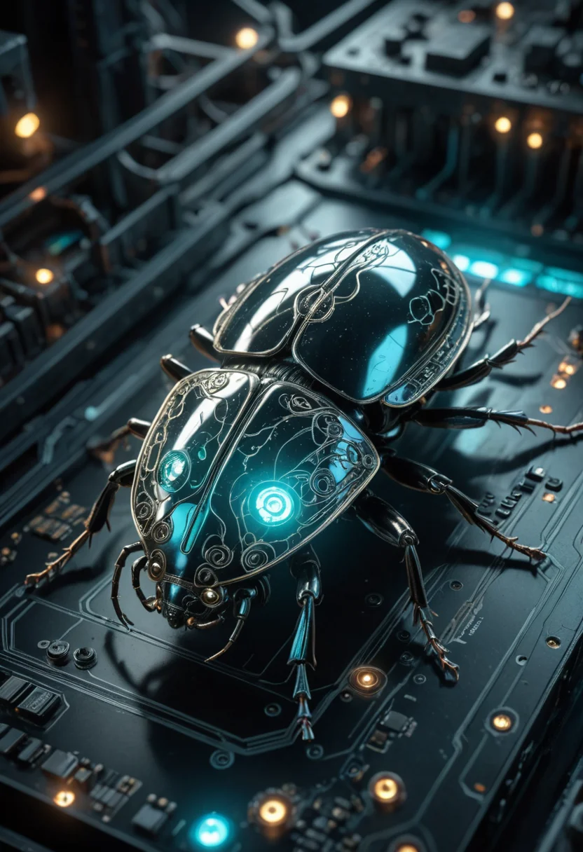 Circuit Beetle — SDXL AI prompt