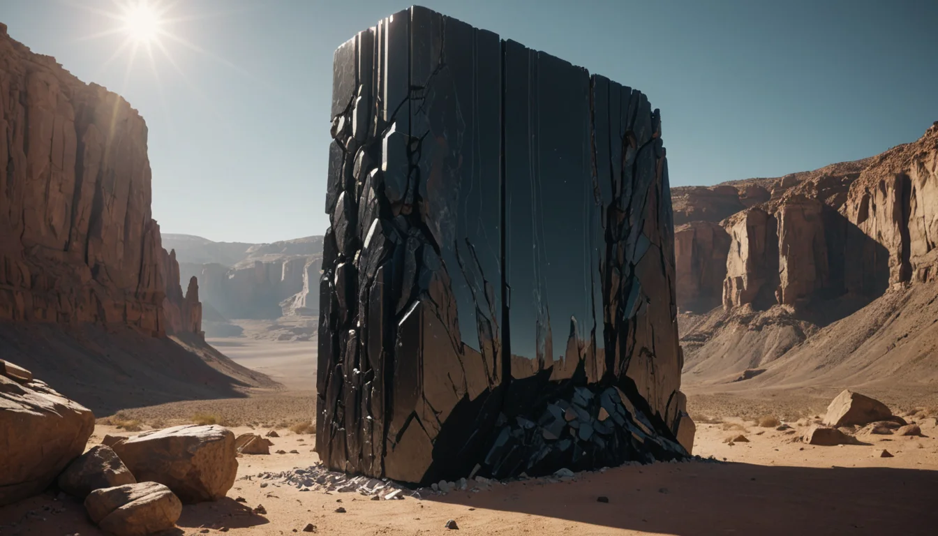 Desert Monolith — SDXL AI prompt