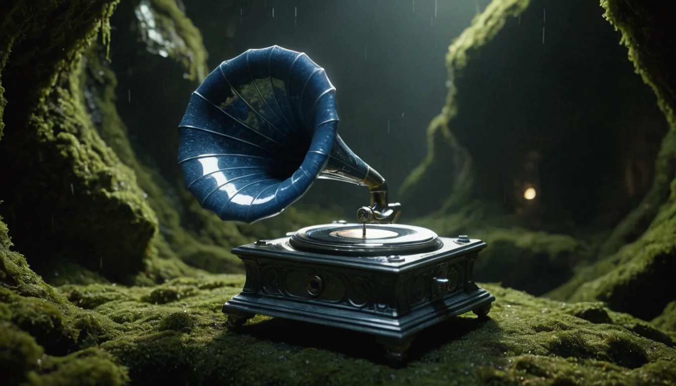 The Echo Harp — SDXL AI prompt