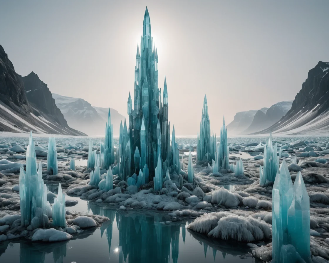 Crystalline Flora Tundra — SDXL AI prompt