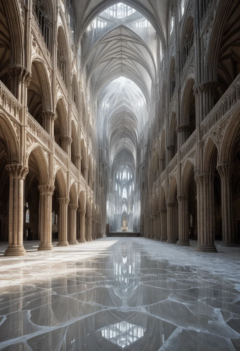 Salt Cathedral — SDXL AI prompt