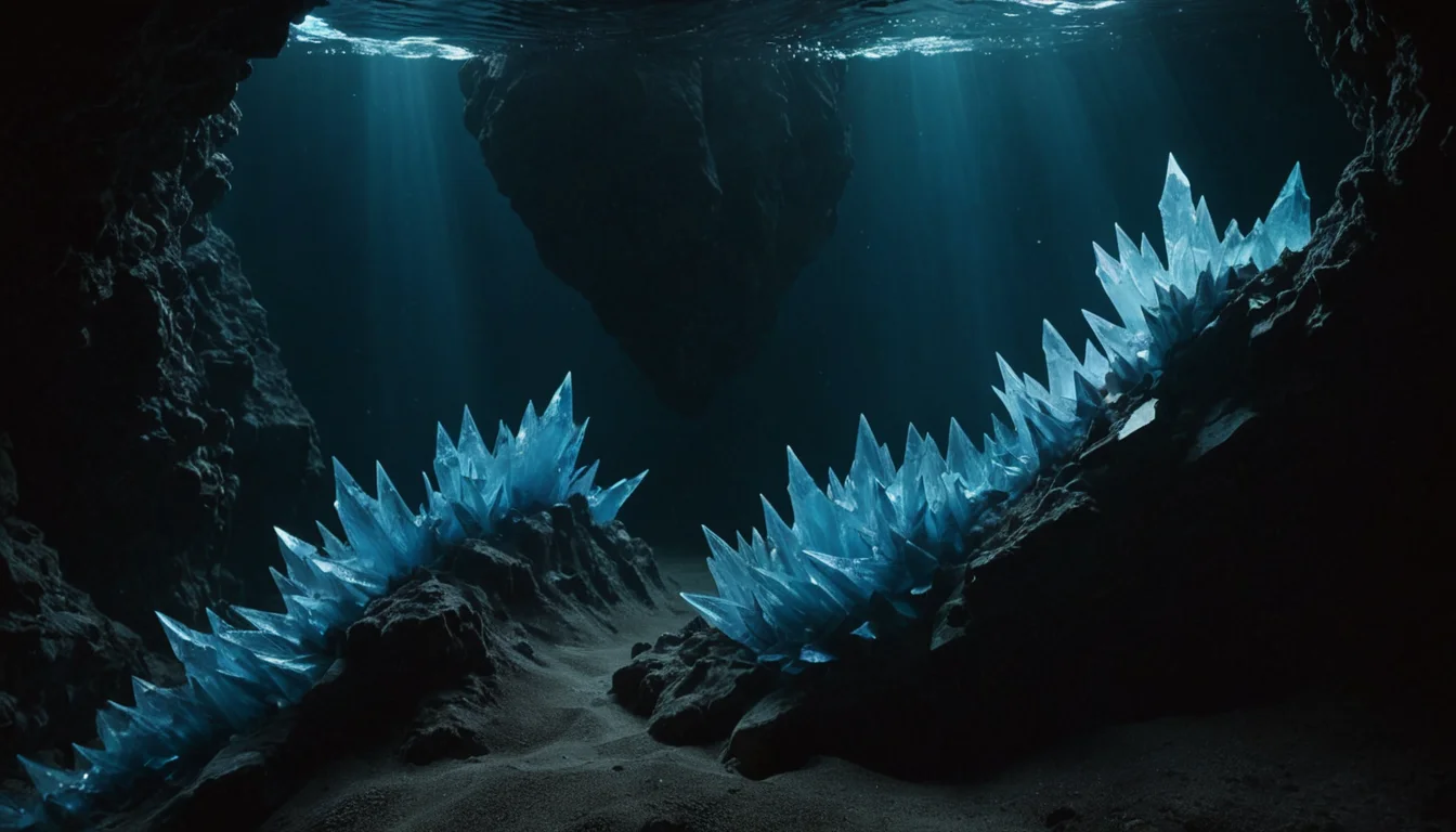 Crystalline Trench Drift (photography) — SDXL AI prompt