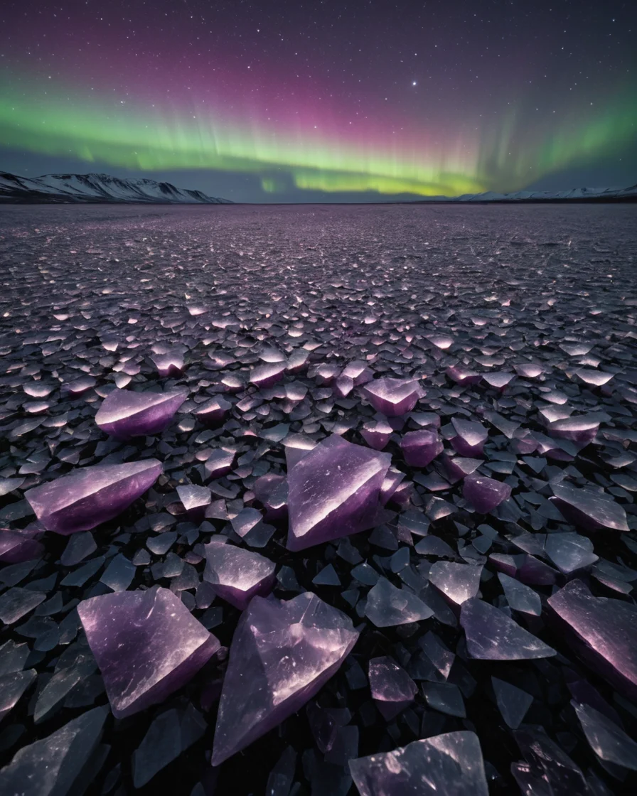 Crystalline Tundra Still — SDXL AI prompt