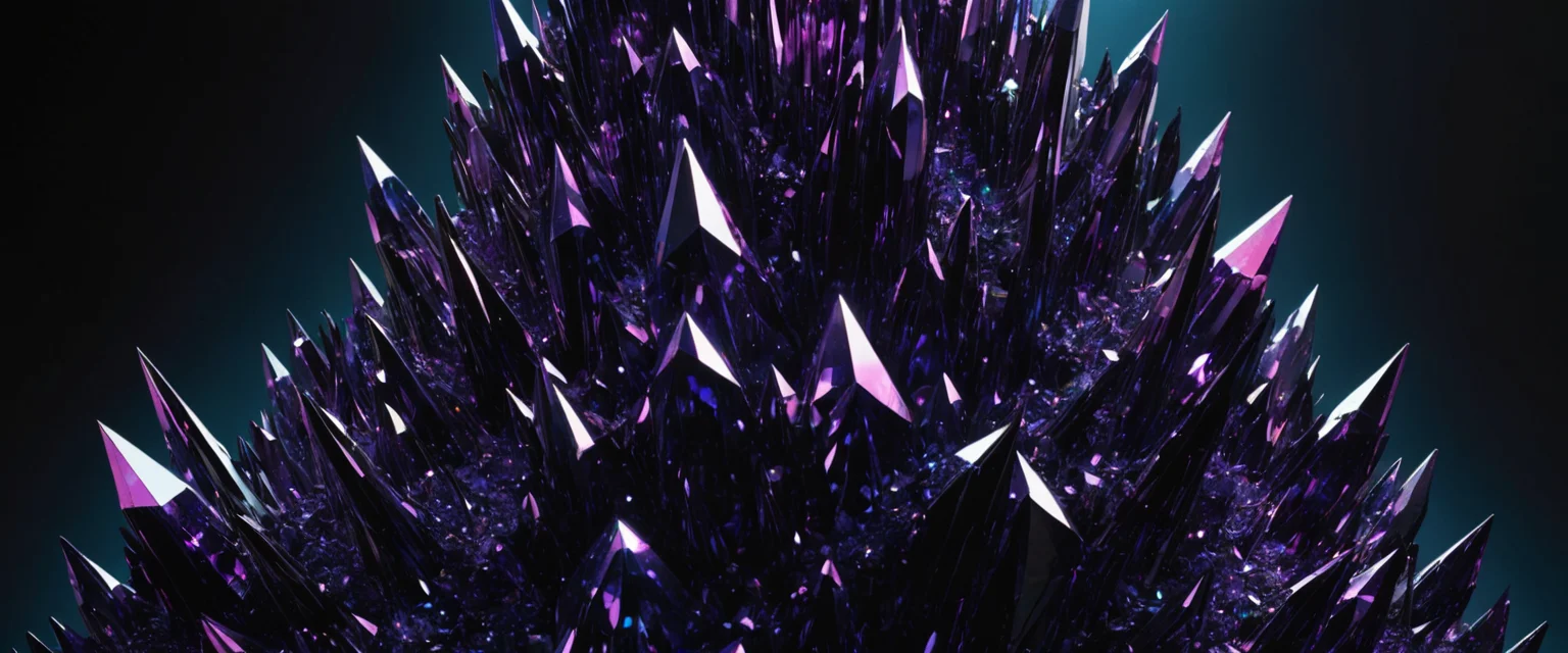 Crystalline Void Structure — SDXL AI prompt
