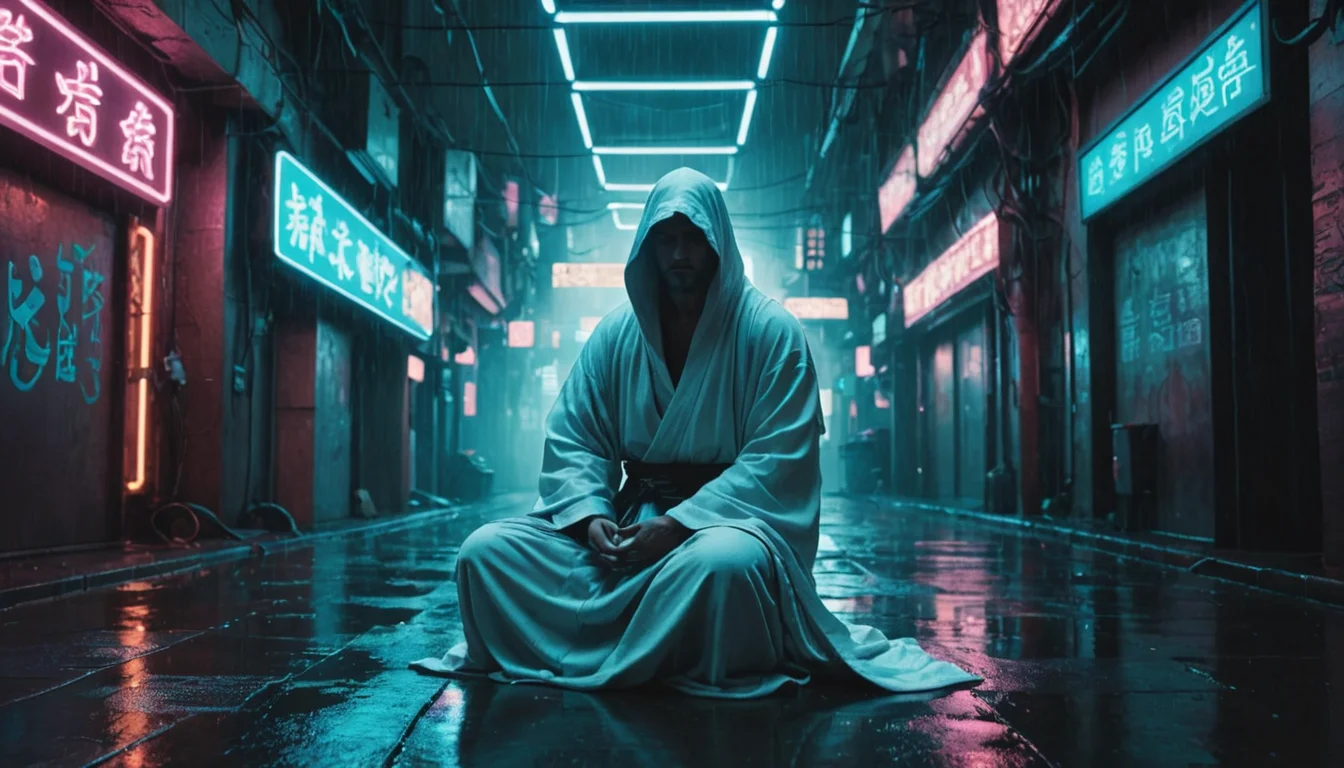 Cyber-Monk — SDXL AI prompt