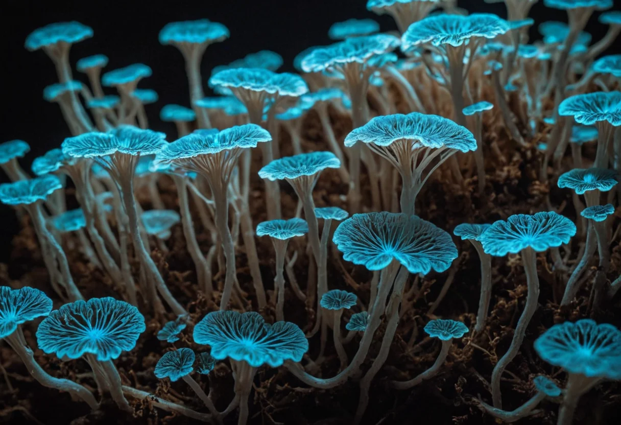 Mycelial Processor — SDXL AI prompt