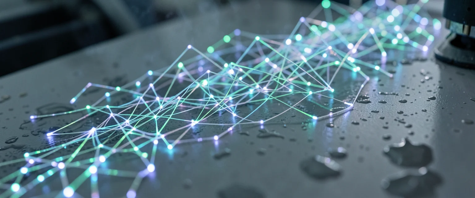 Fiber Optic Sprawl — Flux AI prompt