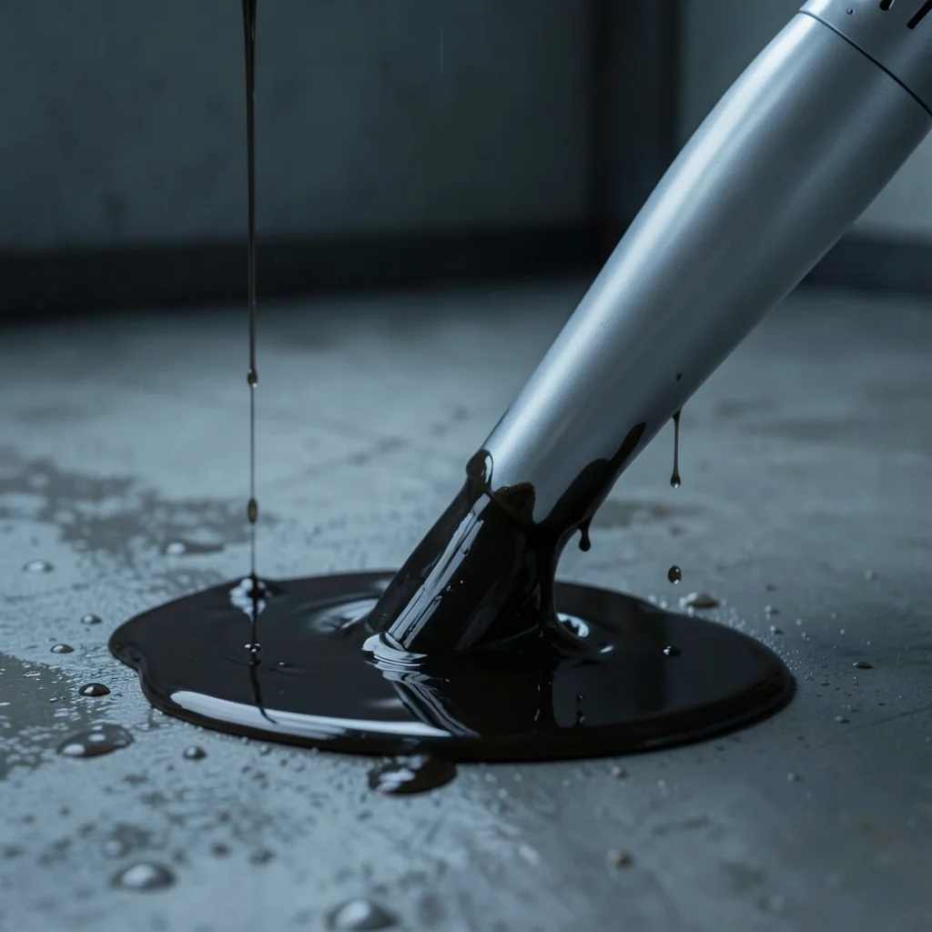 Chrome Dissolve — Flux AI prompt