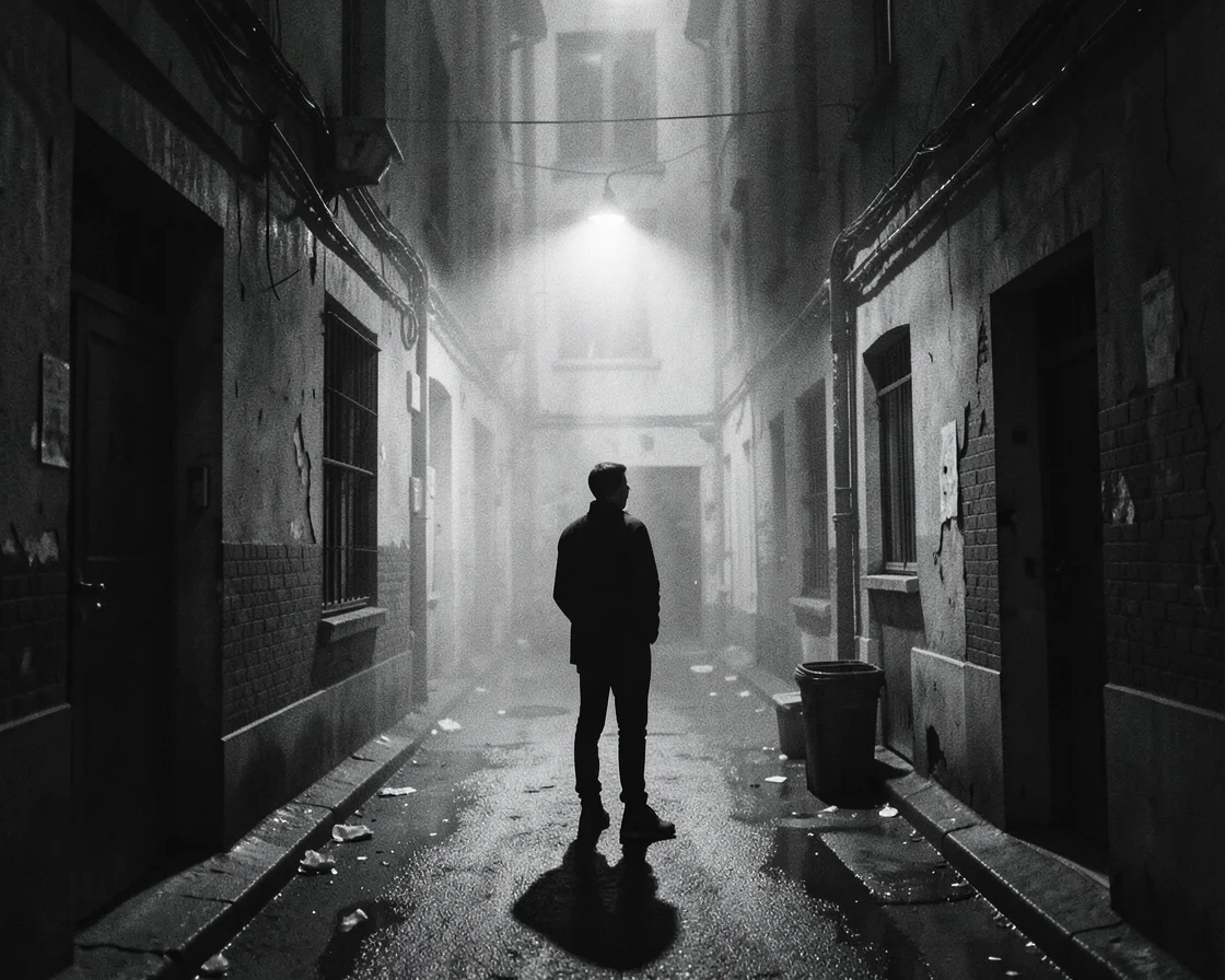 Alley Light — Flux AI prompt