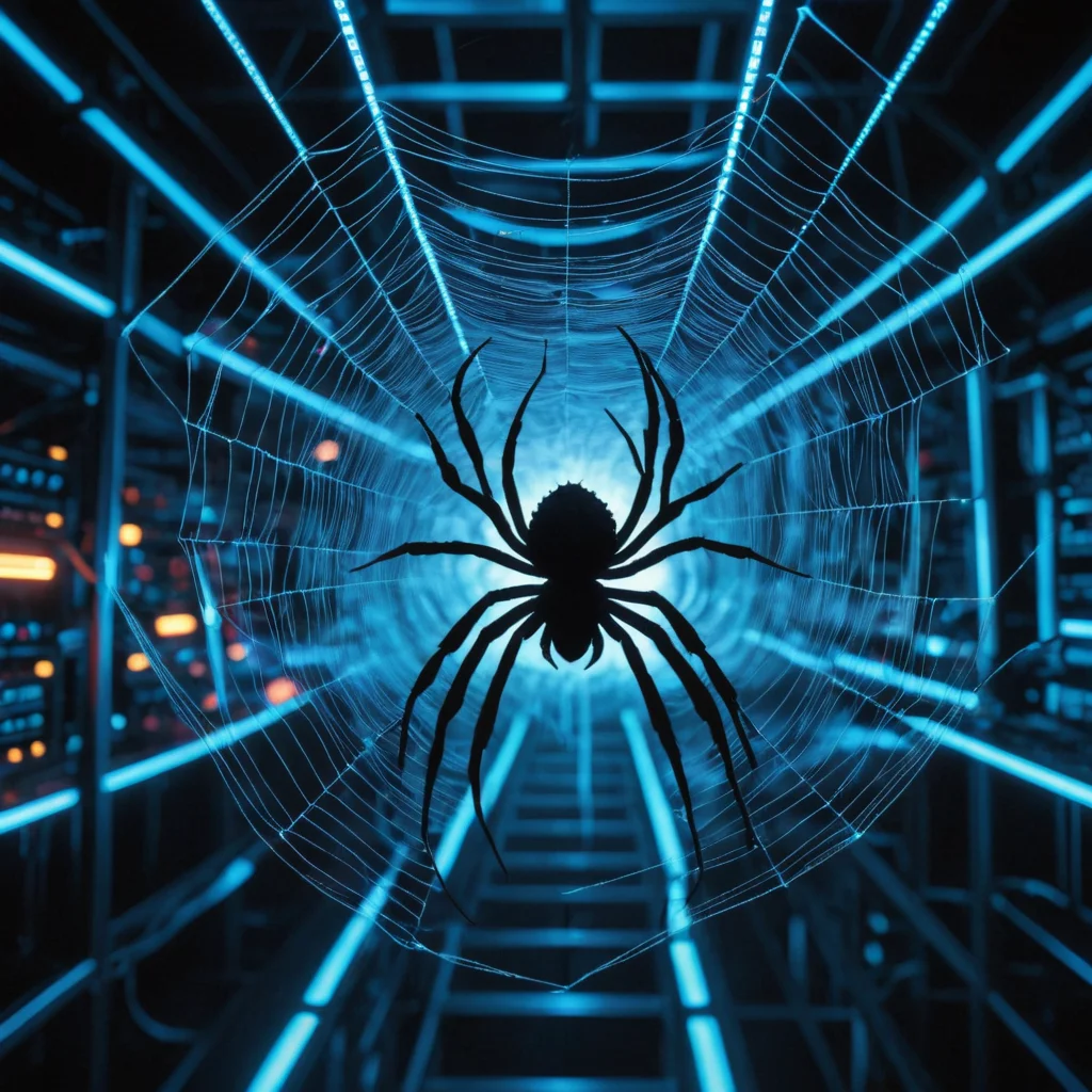 Data Mantic Spider — SDXL AI prompt