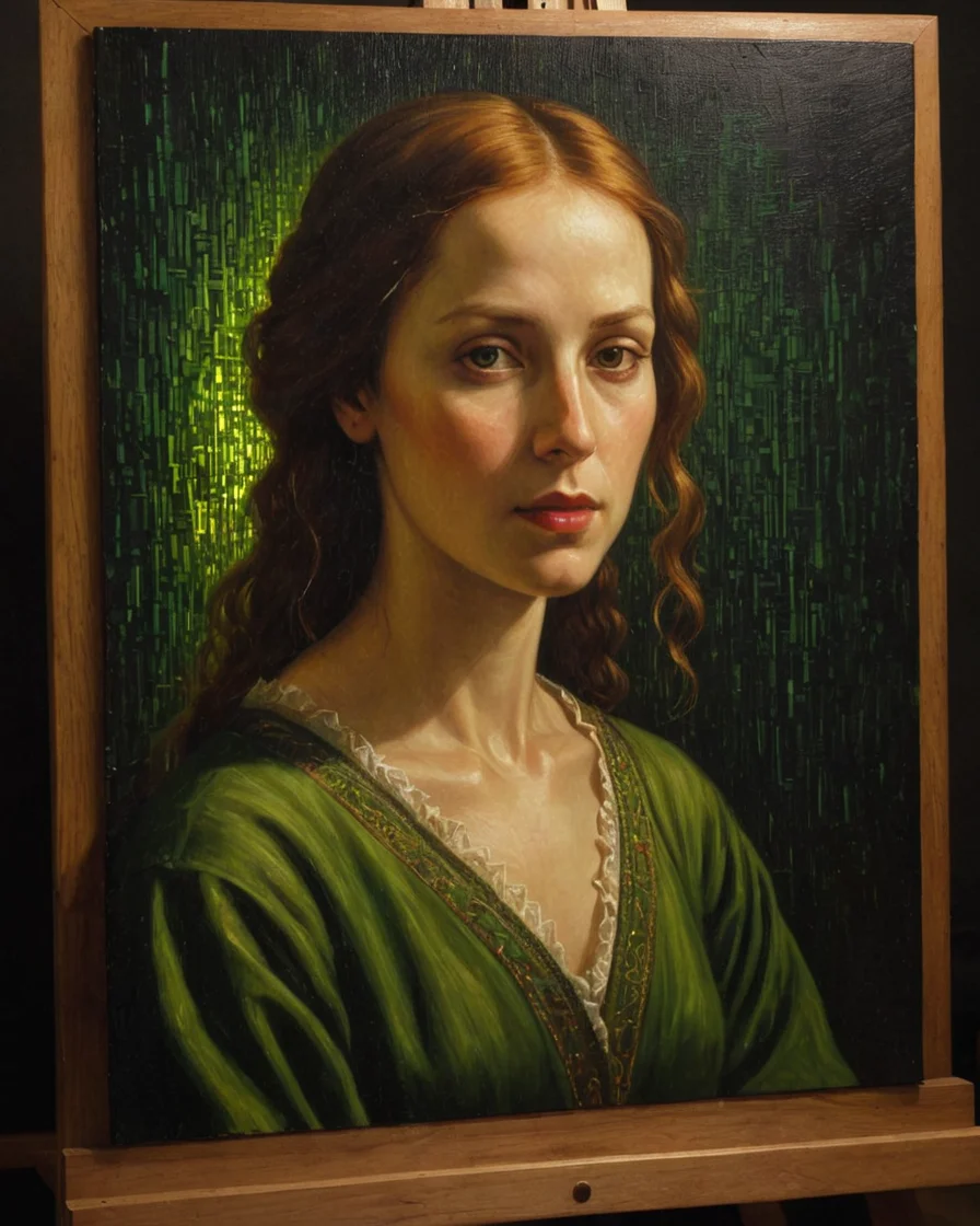 Da Vinci Code Canvas — SDXL AI prompt