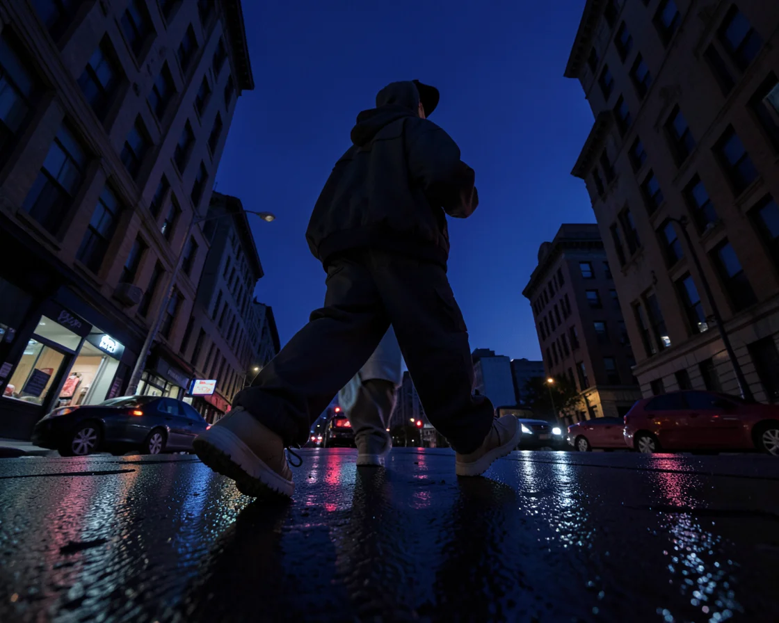 Damp Asphalt — Flux AI prompt