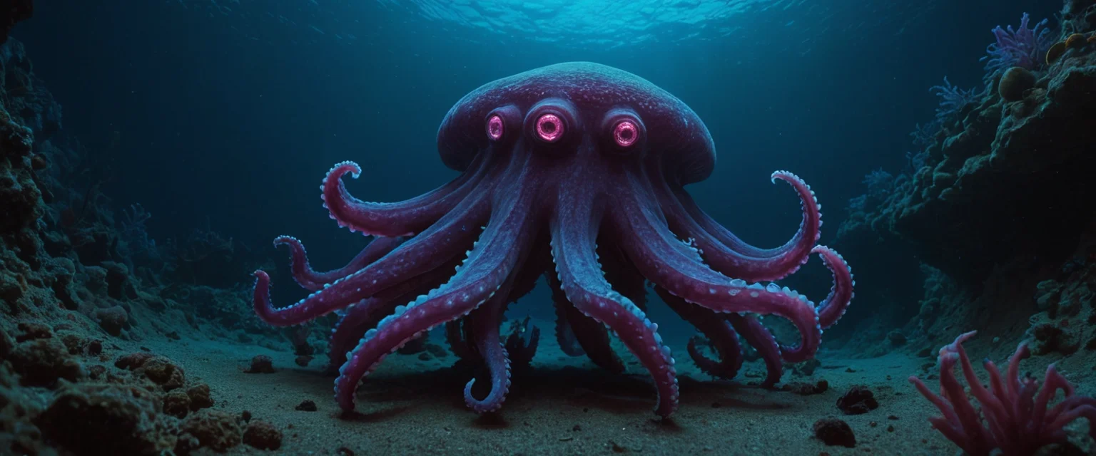 Deep-Sea Leviathan — SDXL AI prompt
