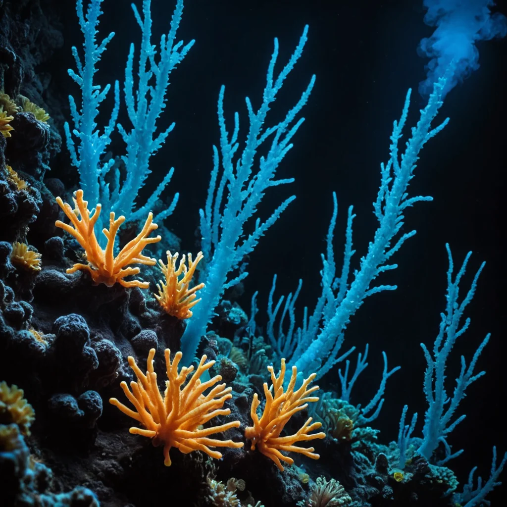 Deep-Sea Mercury Garden — SDXL AI prompt