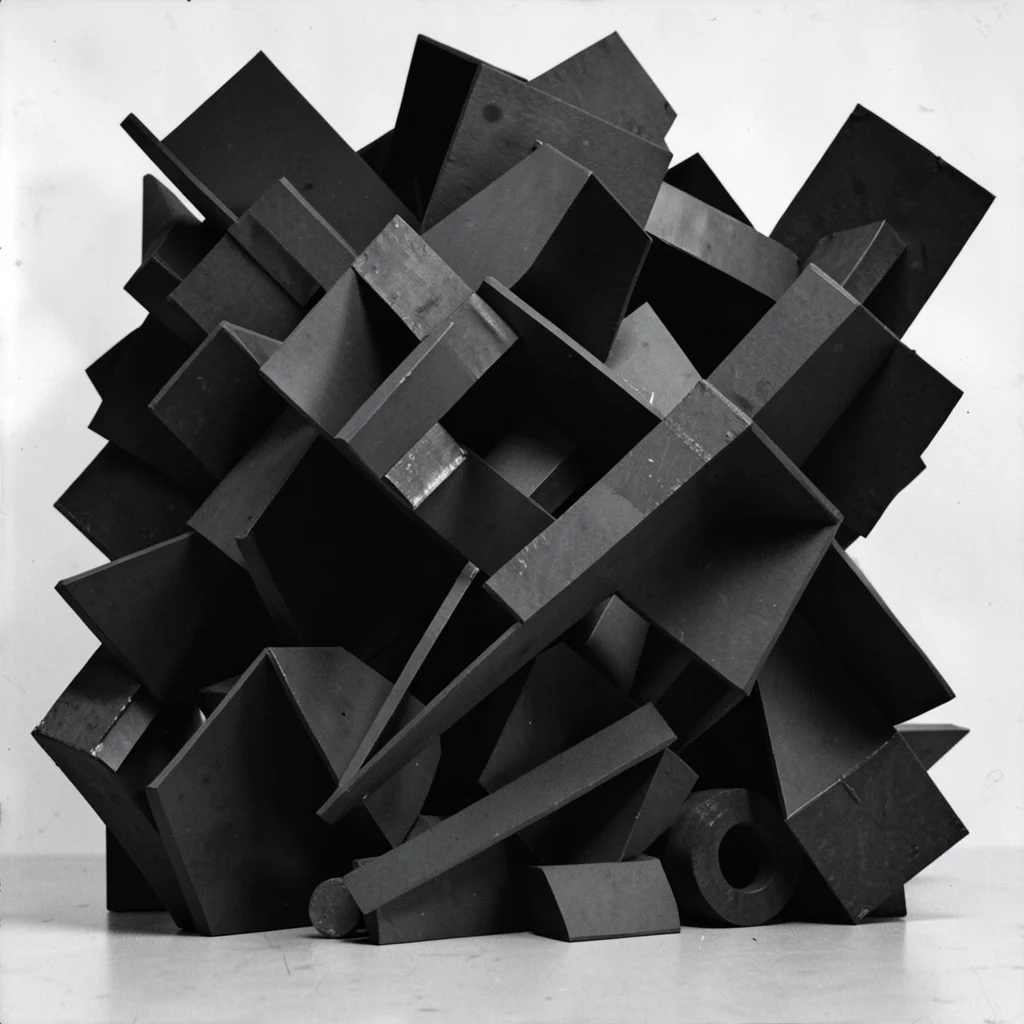 Dense Geometry Study — Flux AI prompt