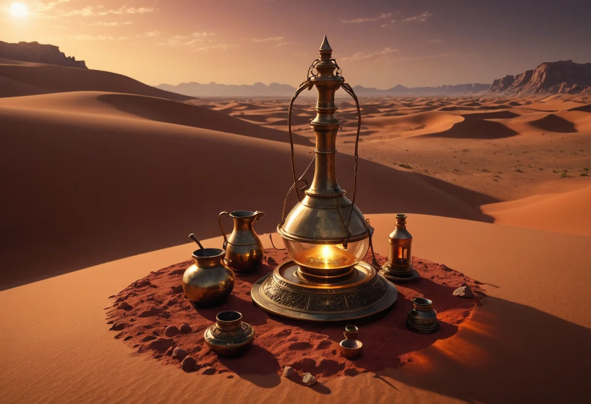 Desert Alchemy — SDXL AI prompt