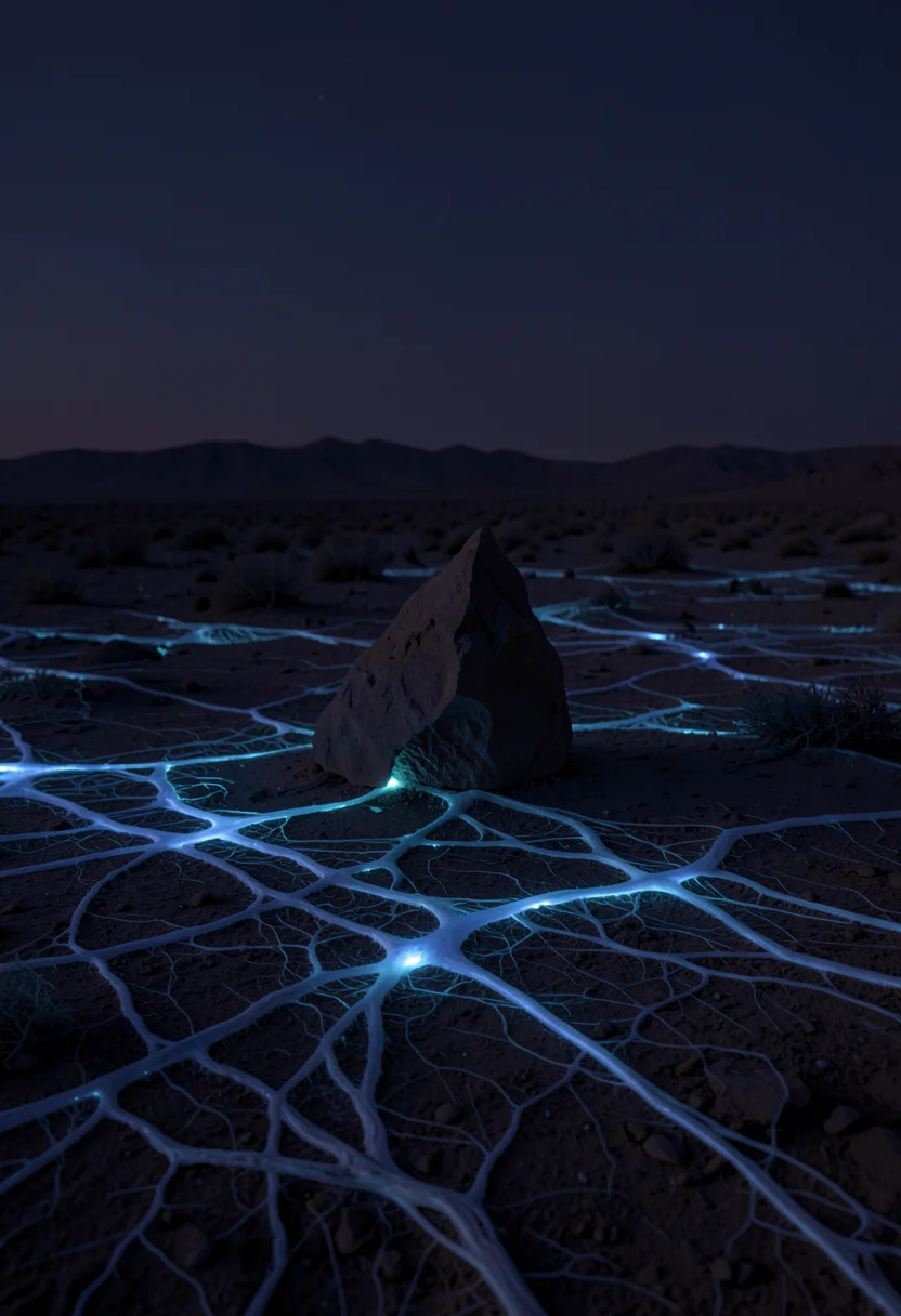 Fungal Outpost — Flux AI prompt