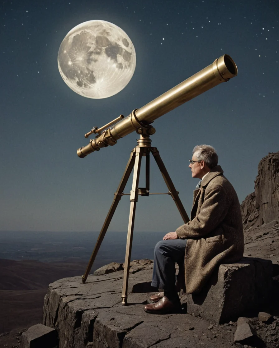 The Lunar Observer — SDXL AI prompt