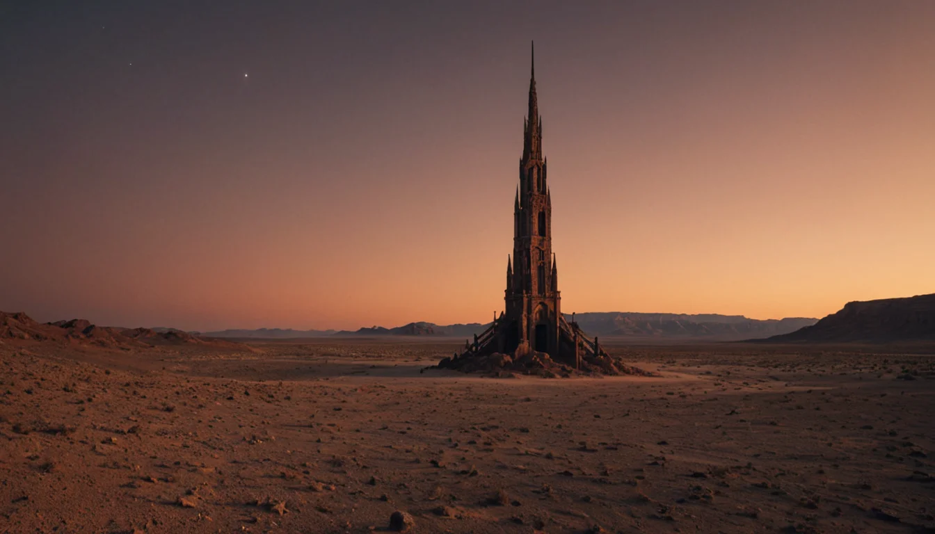 Chrome Desert Sentinel — SDXL AI prompt