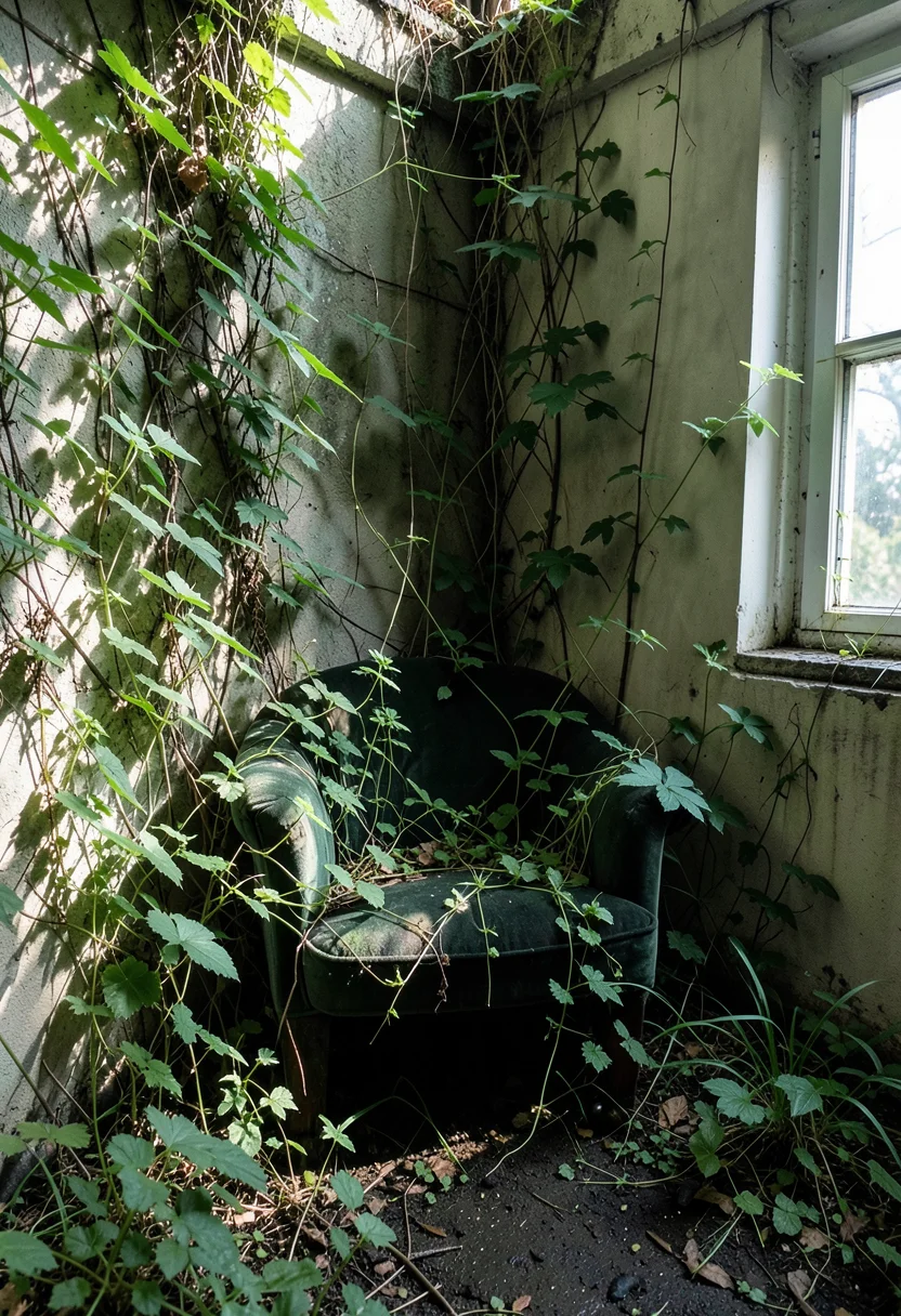 The Abandoned Corner — Flux AI prompt