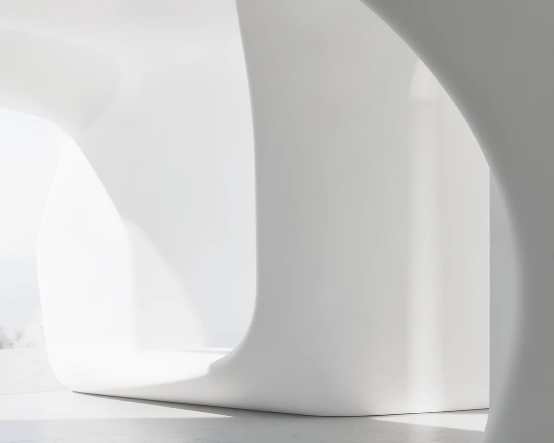 Soft Geometry — Flux AI prompt