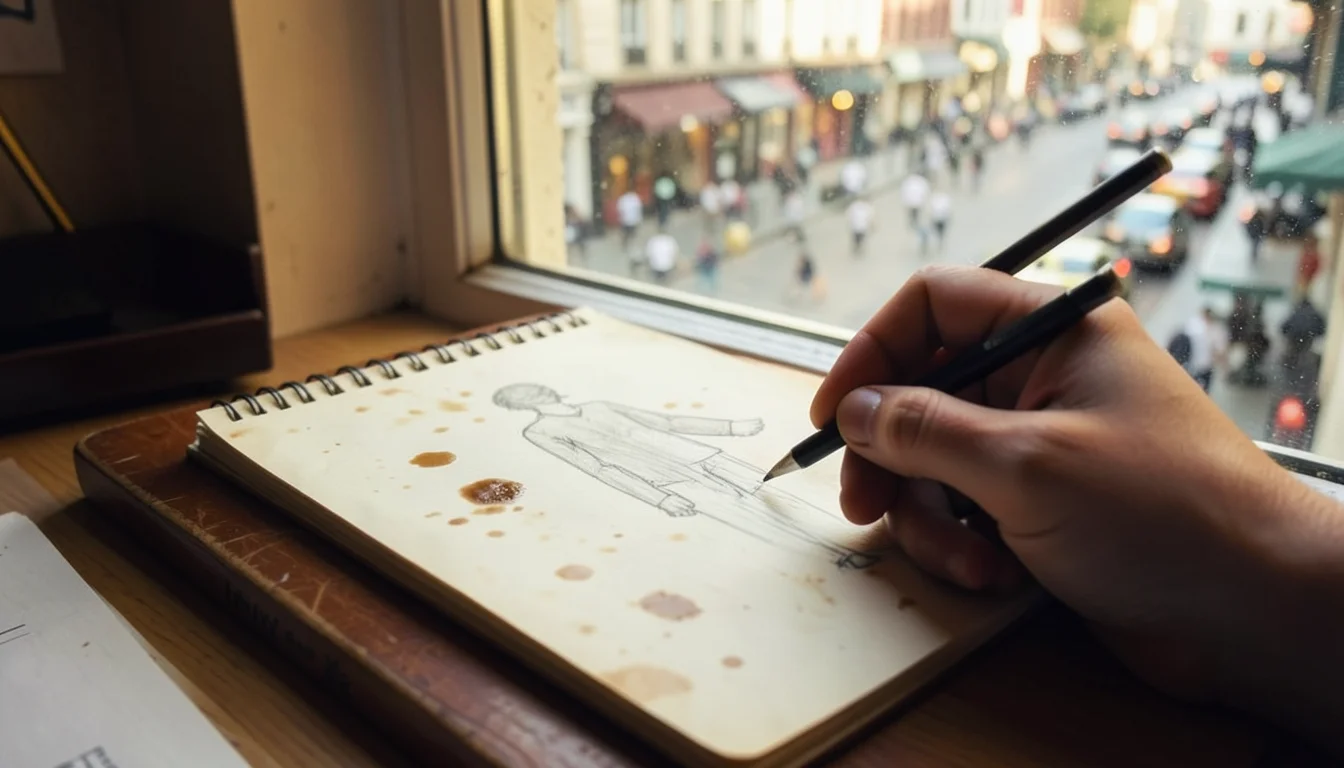 Ink and Ephemera — Flux AI prompt