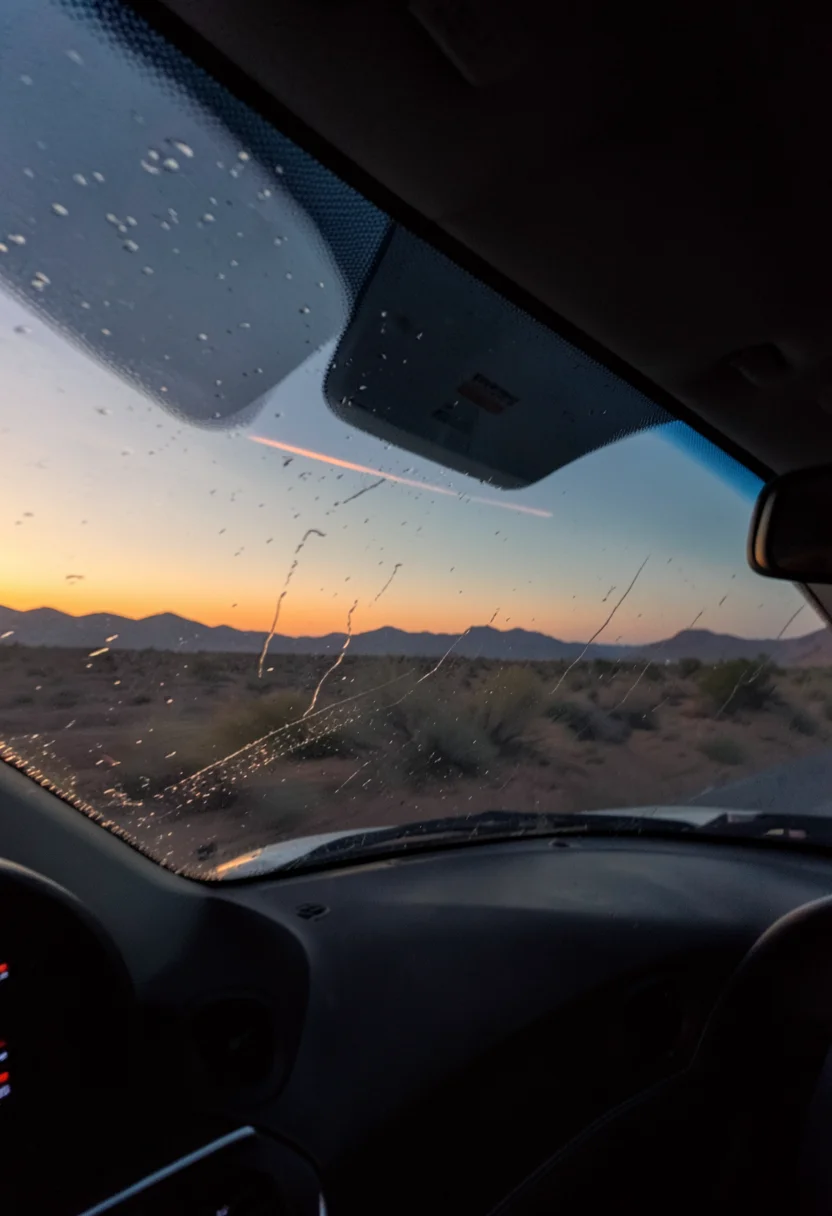Highway Haze — Flux AI prompt