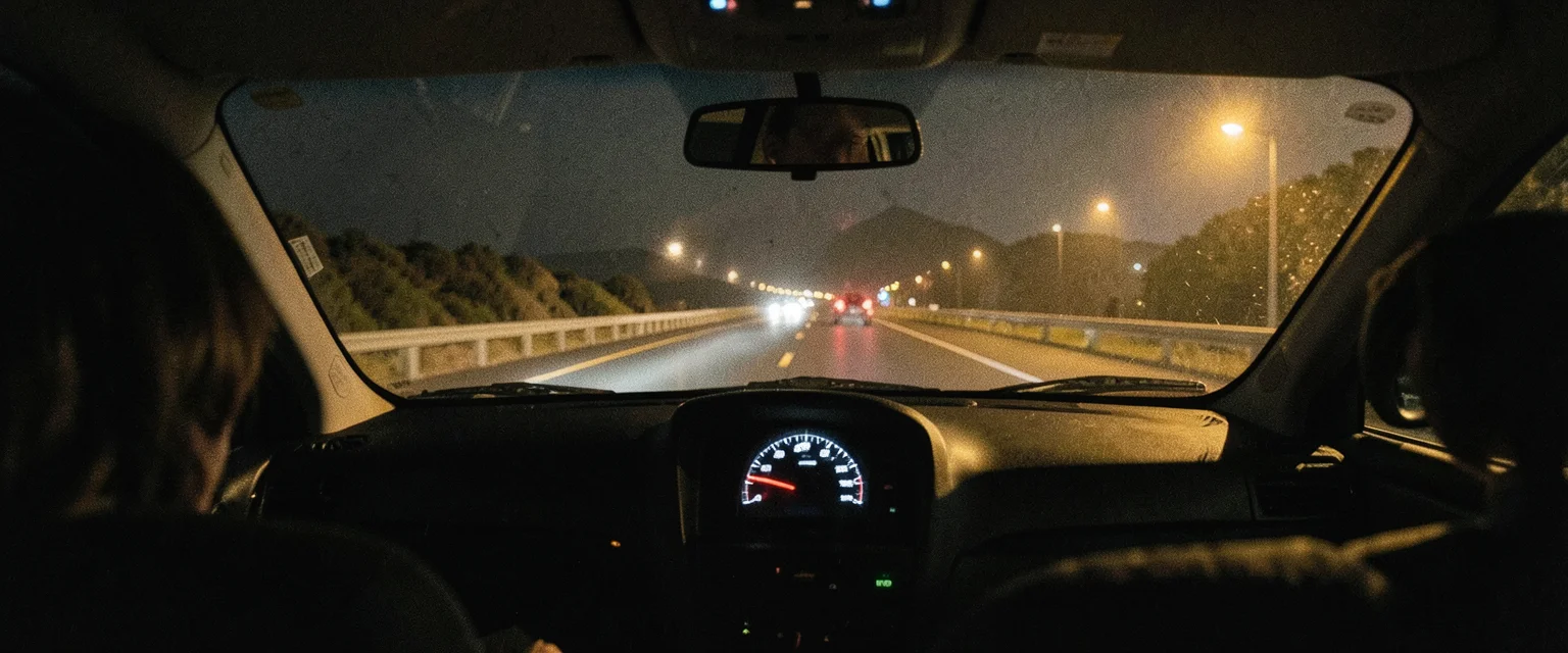 Highway Drift — Flux AI prompt