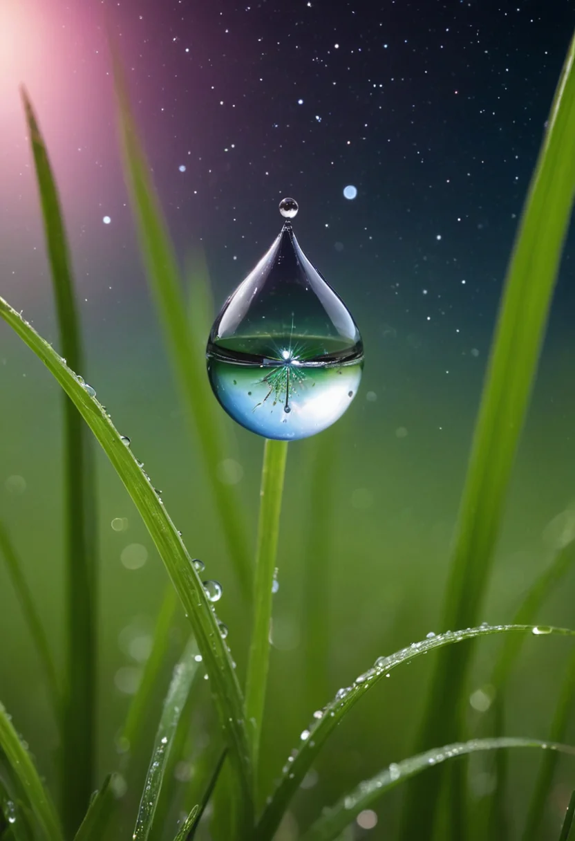 Droplet Cosmos — SDXL AI prompt