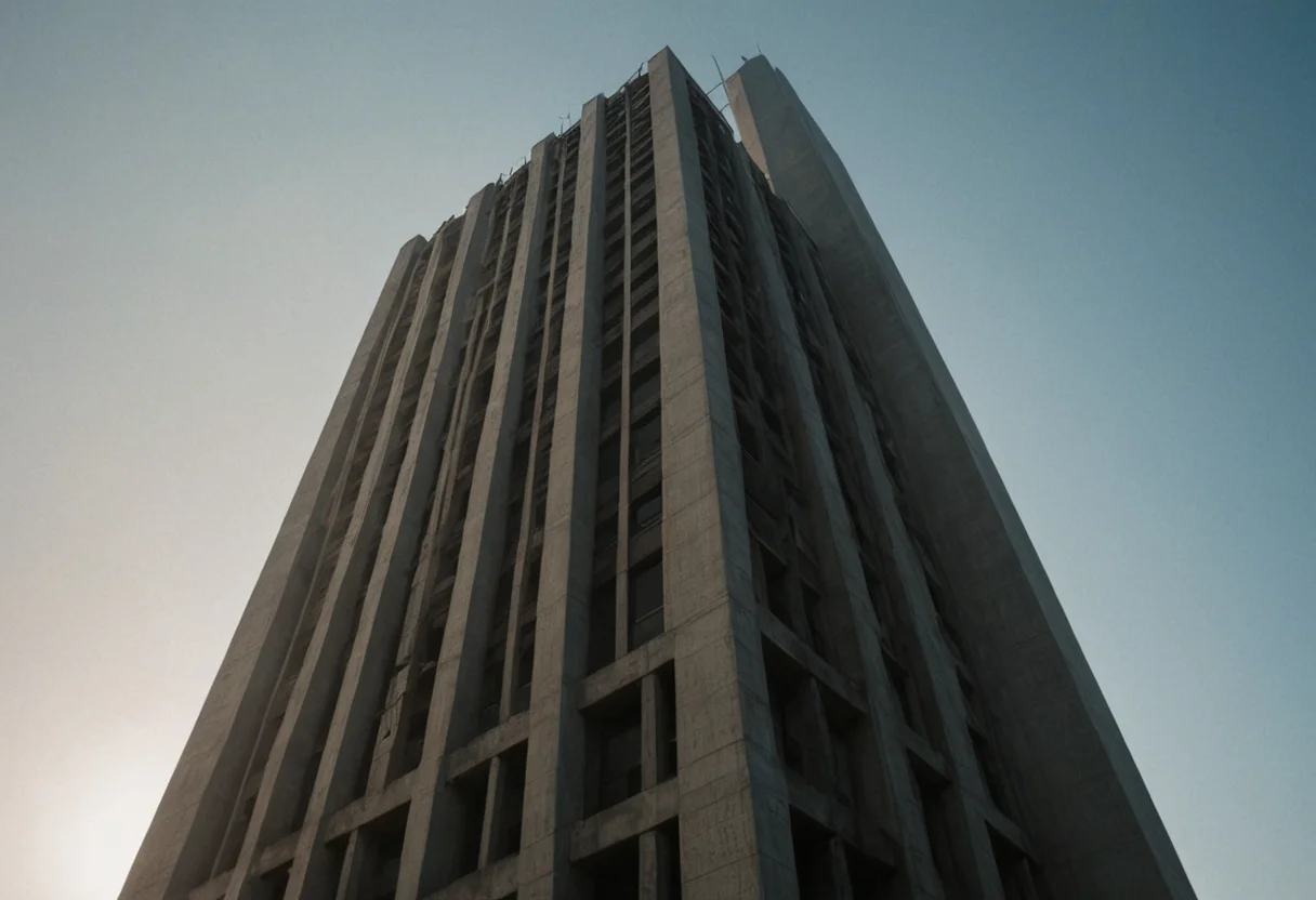 Dystopian Spire — SDXL AI prompt