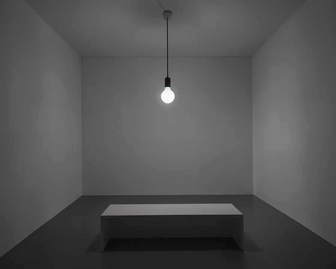 Structured Silence — Flux AI prompt
