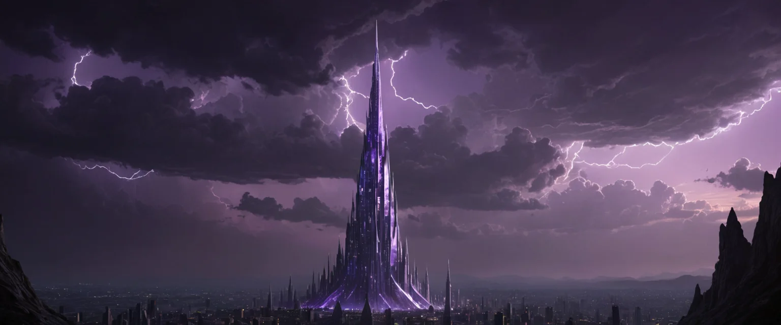 Ephemeral Sky Spire (architecture) — SDXL AI prompt