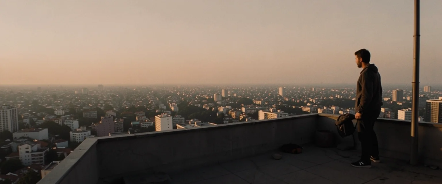 City Horizon — Flux AI prompt