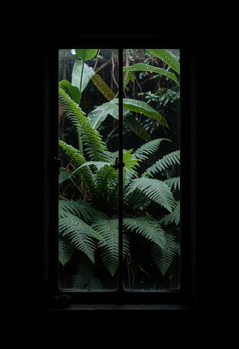 Damp Green Archive — Flux AI prompt