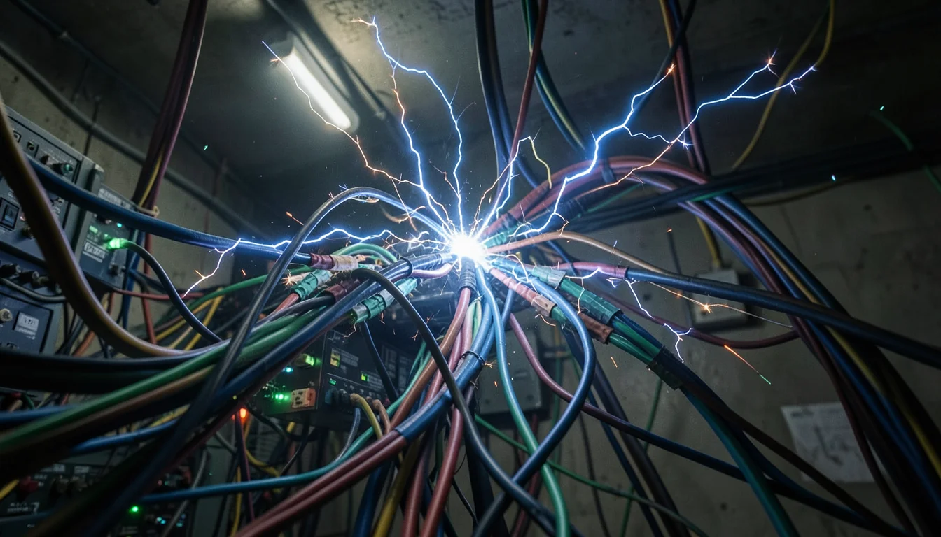 Signal Overload — Flux AI prompt